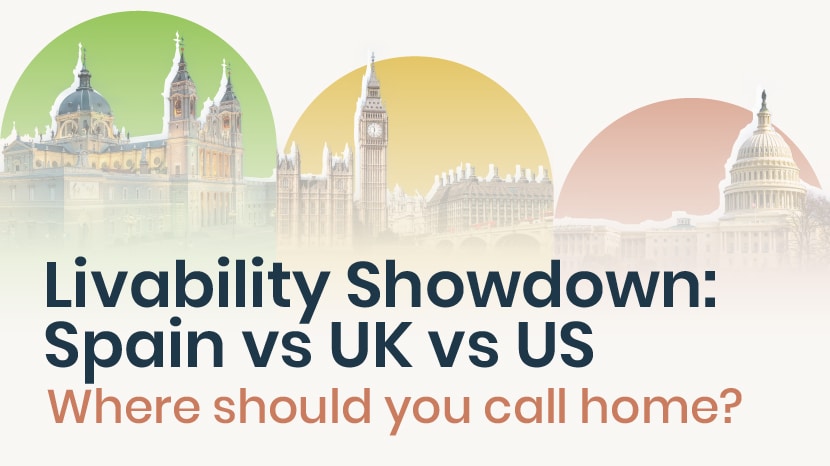 Spain Livability Showdown vs the US and UK.
